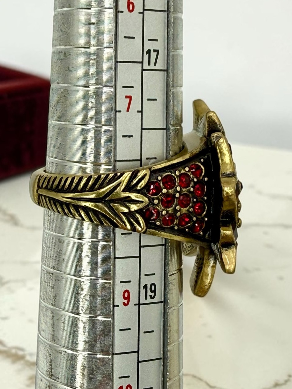 Vintage Heidi Daus “Forever Autumn” Ring size 8 - Picture 14 of 16